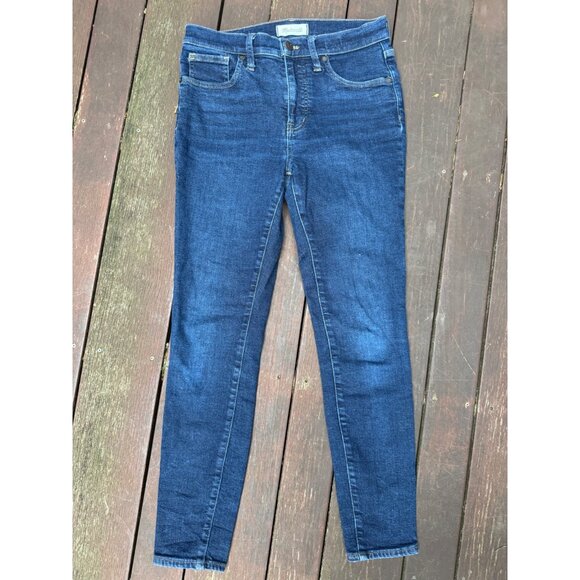 Madewell 9" Mid Rise Skinny Jeans Sz 28 - Picture 4 of 7